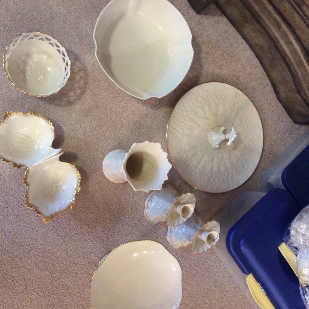 Lenox serving pieces